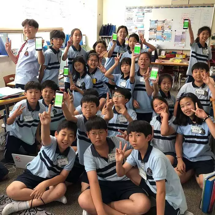 לימוד אנגלית לילדים שיחה עם דרום קוריאה